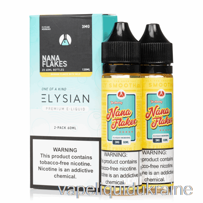 Vape Ukraine Nana Flakes - Elysian Labs E-Liquid - 120mL 0mg